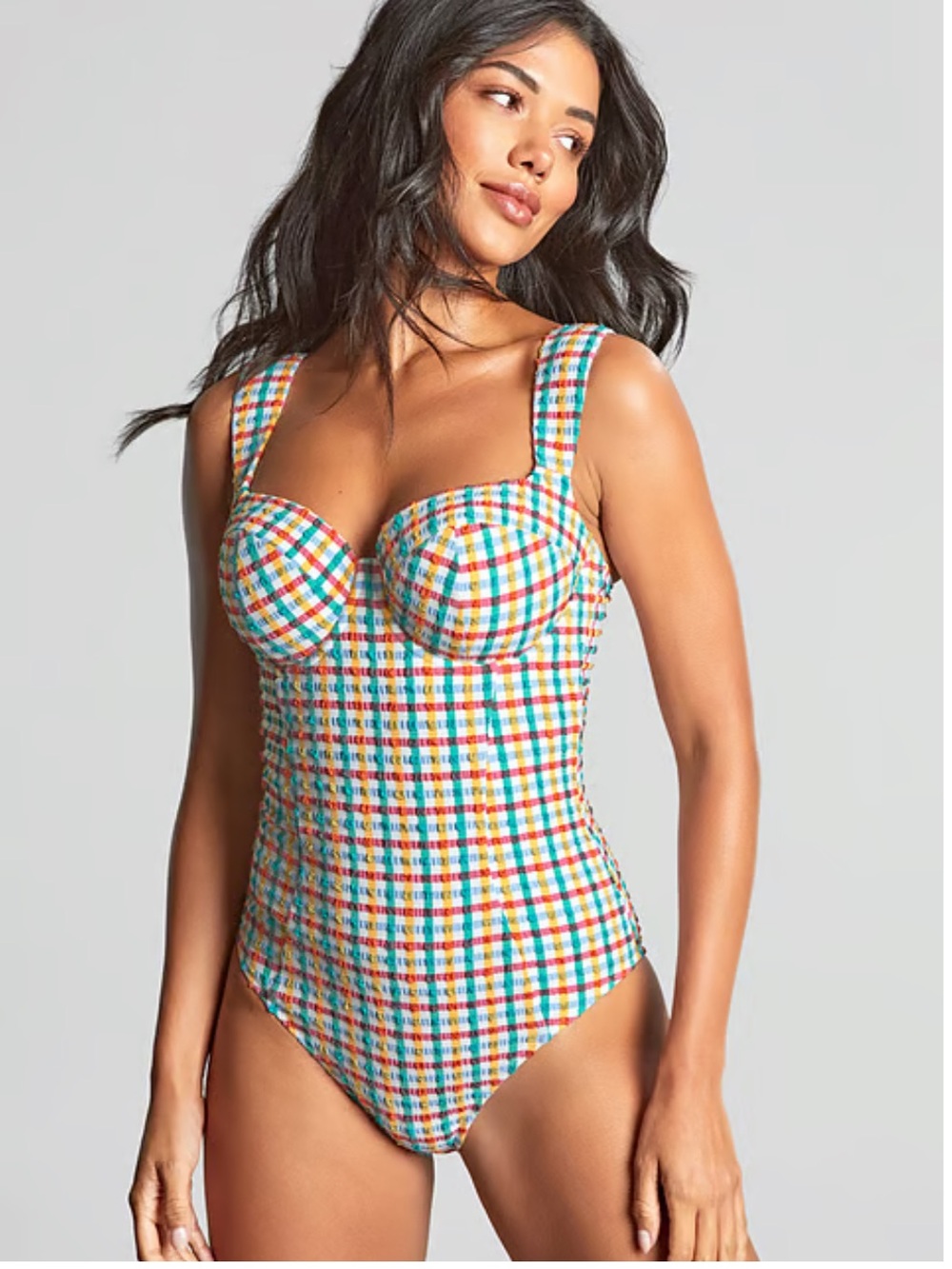 Panache Monica Balcony Swimsuit Size 34DD NWT